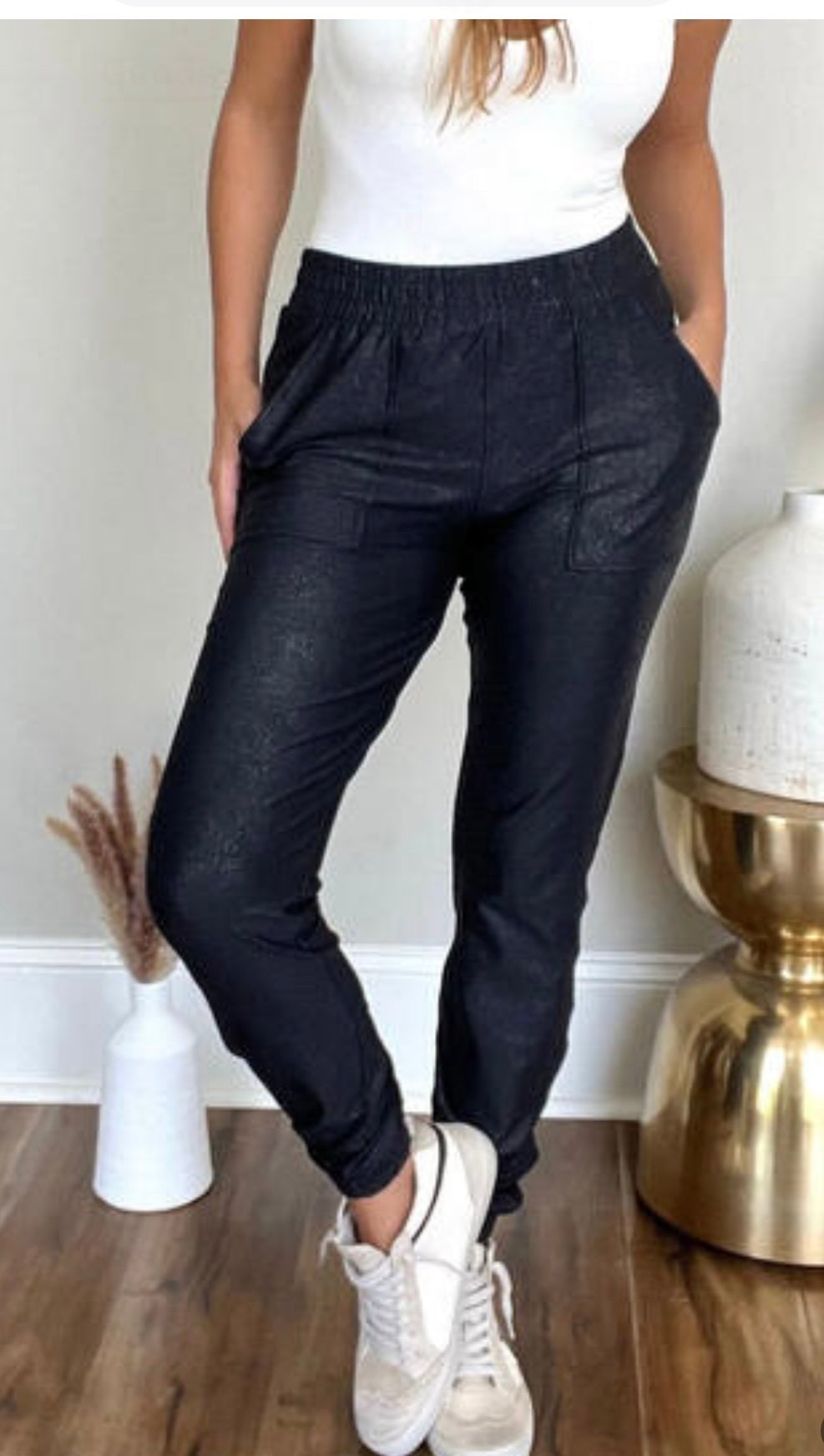 Black Pebble Joggers