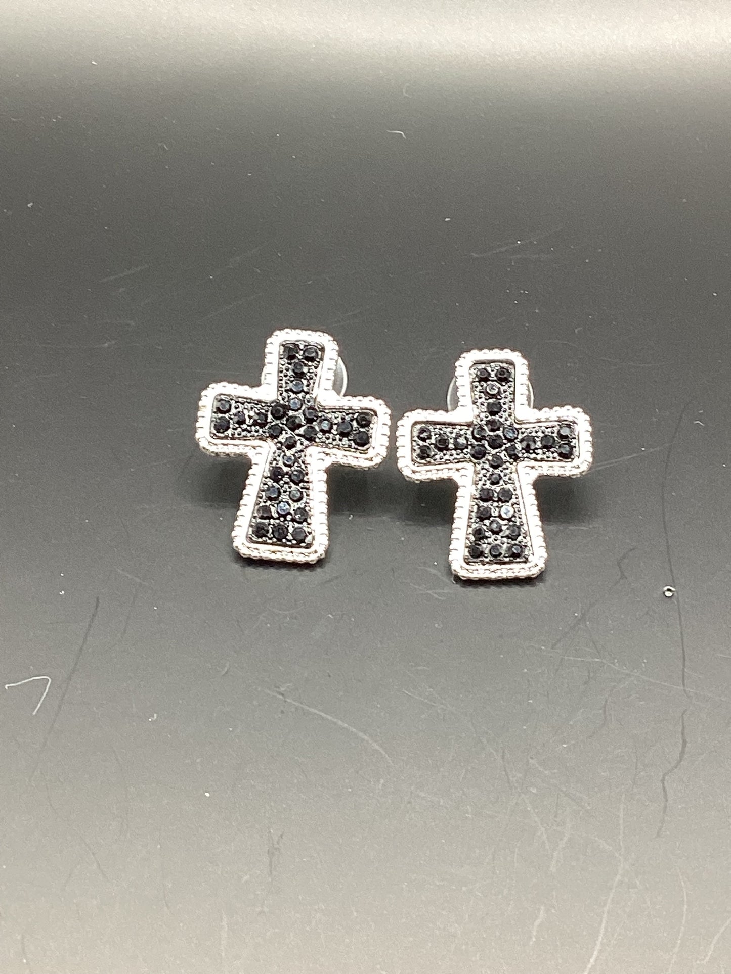 Cross earrings