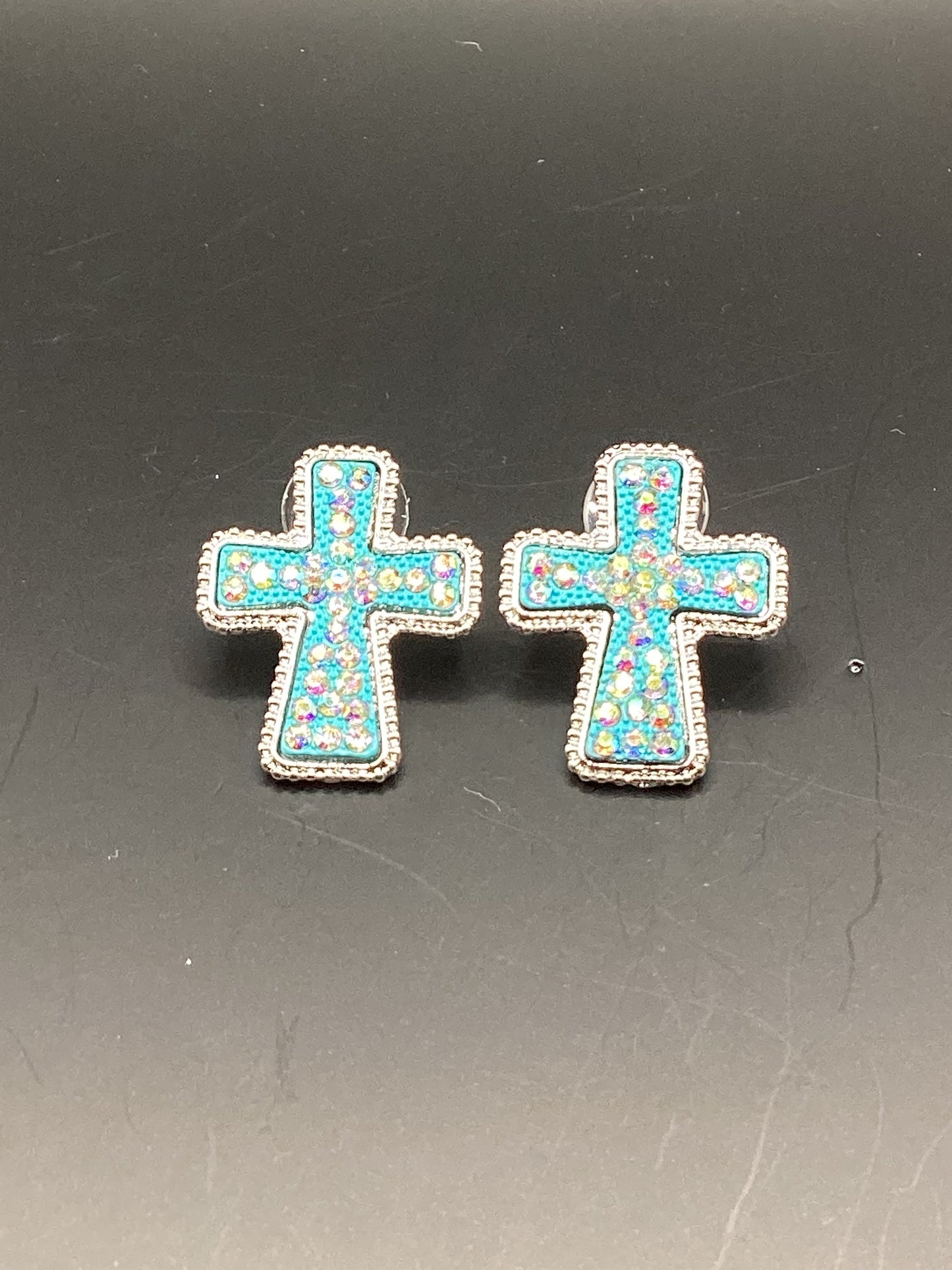 Cross earrings