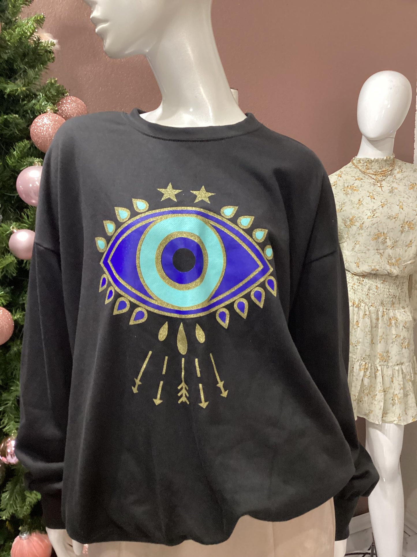 Evil Eye Sweater