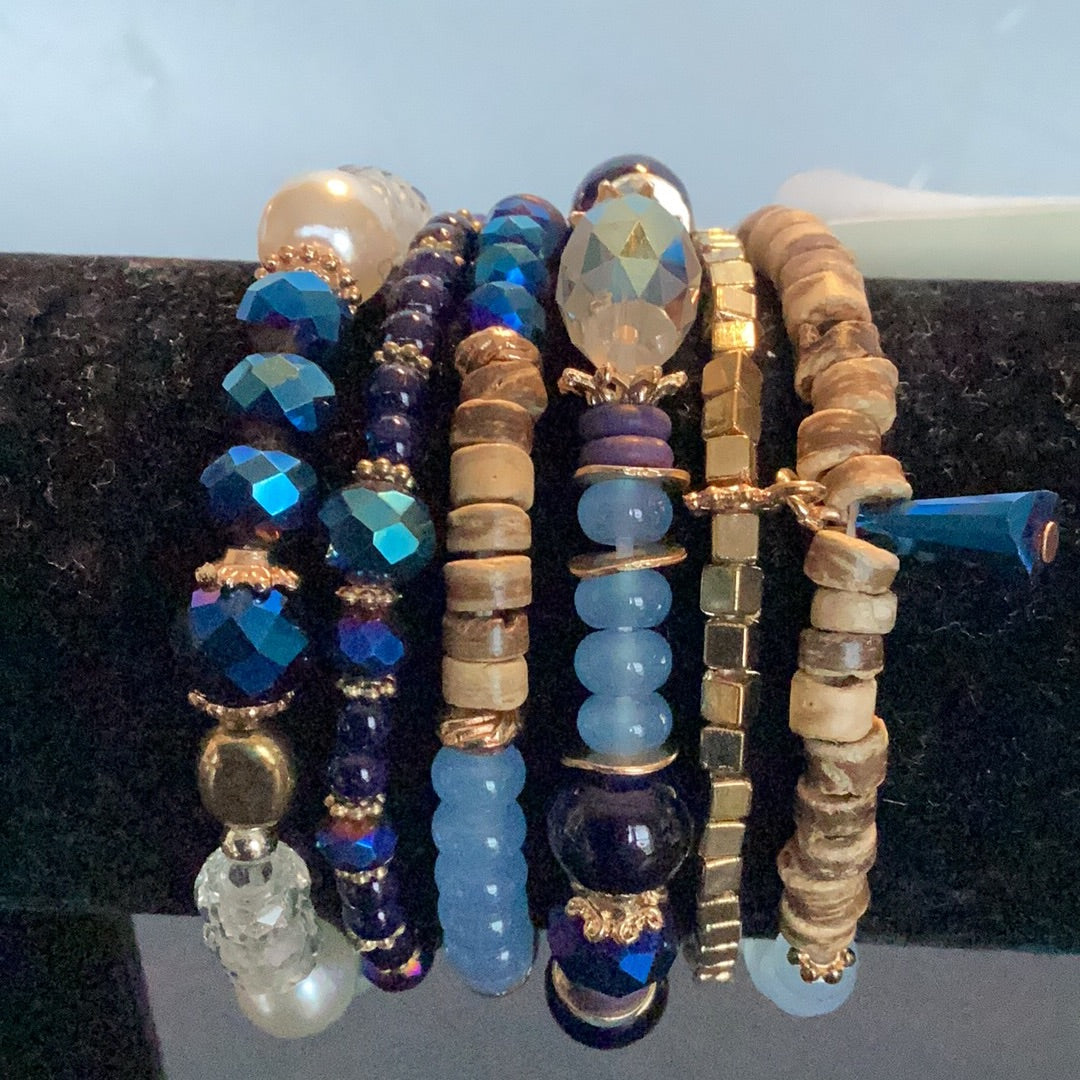 Blue bracelet