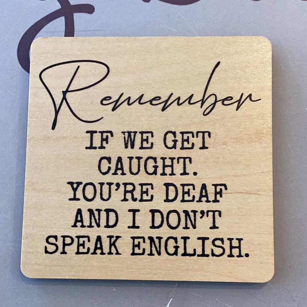 Remember coaster