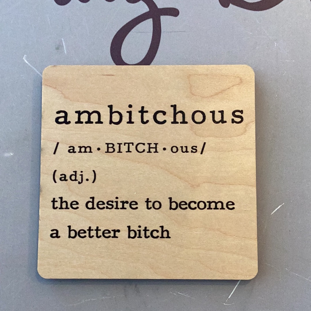 Ambitchous coaster