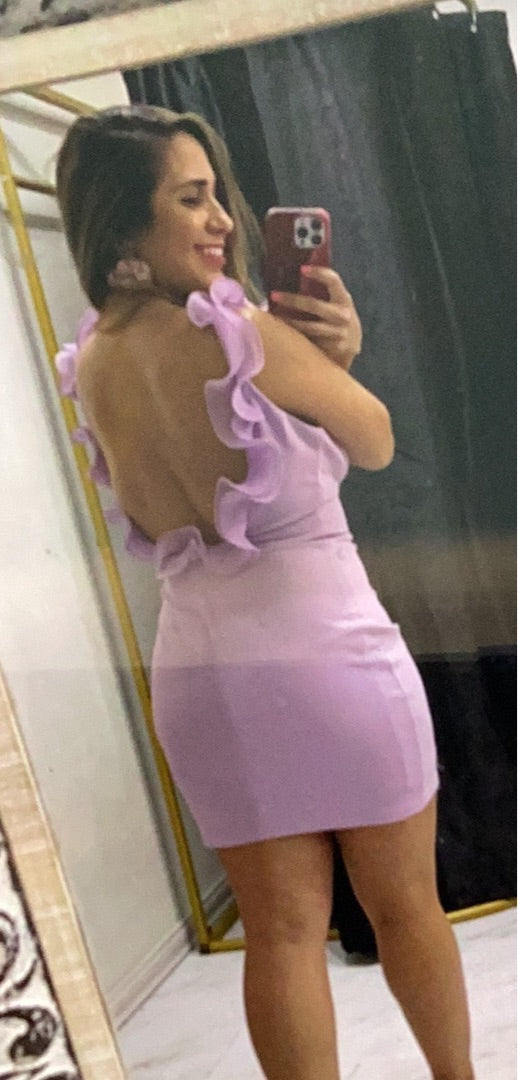 Lilac open back