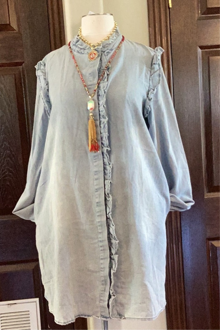 DENIM DRESS