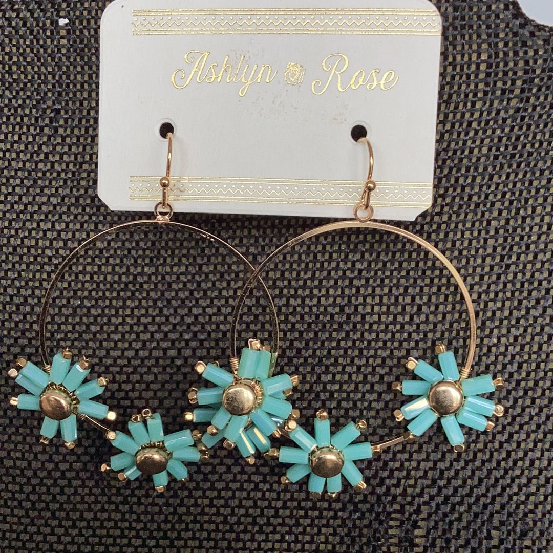 Mint earrings