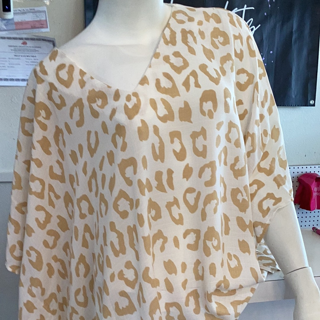 Cheetah Oversized Shirt