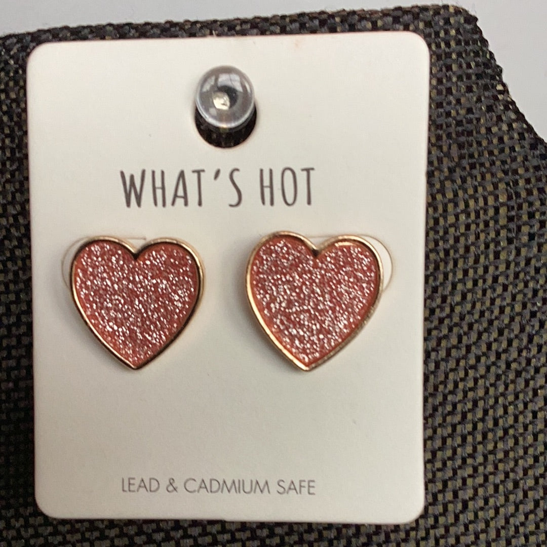 Heart earrings