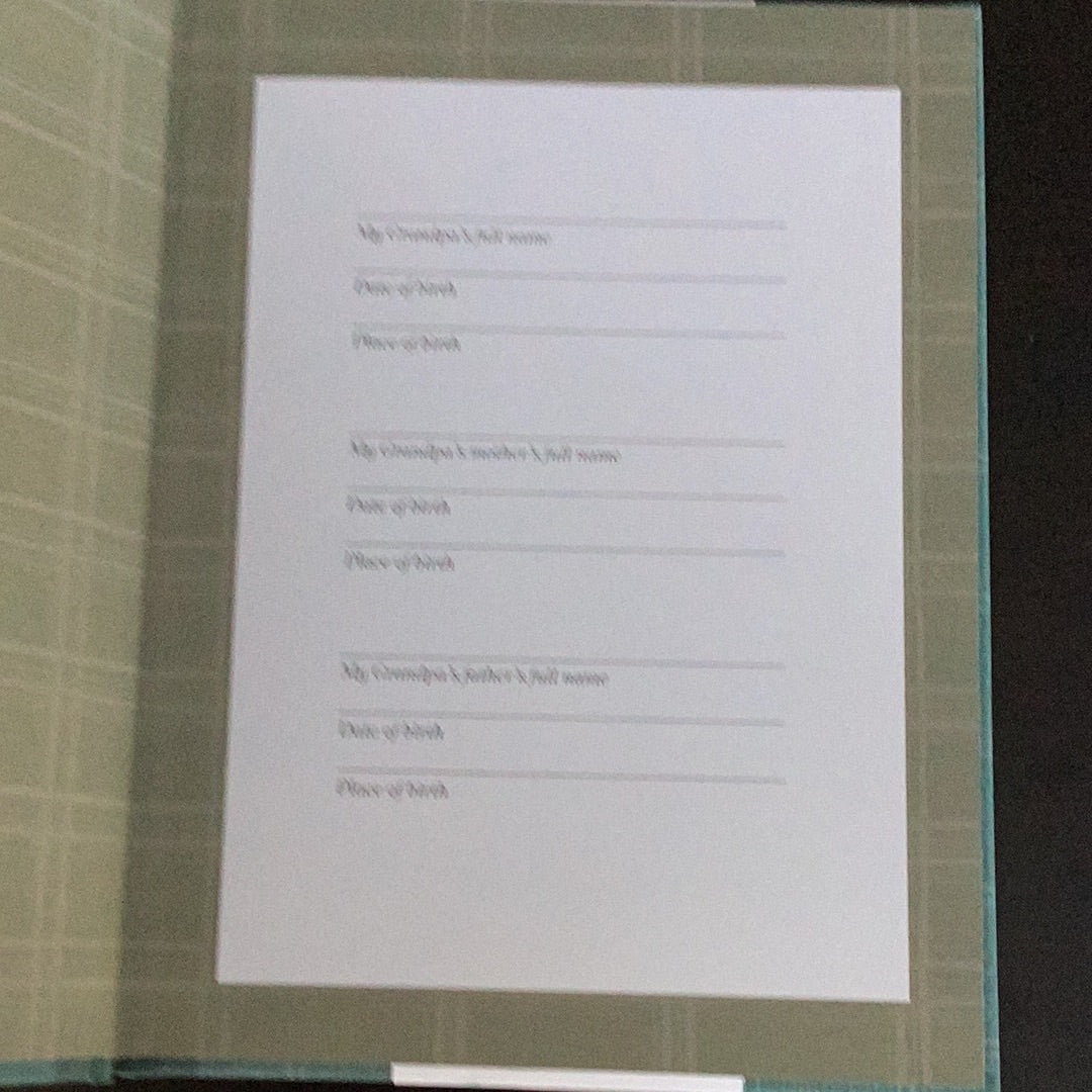 My grandpa in his own words