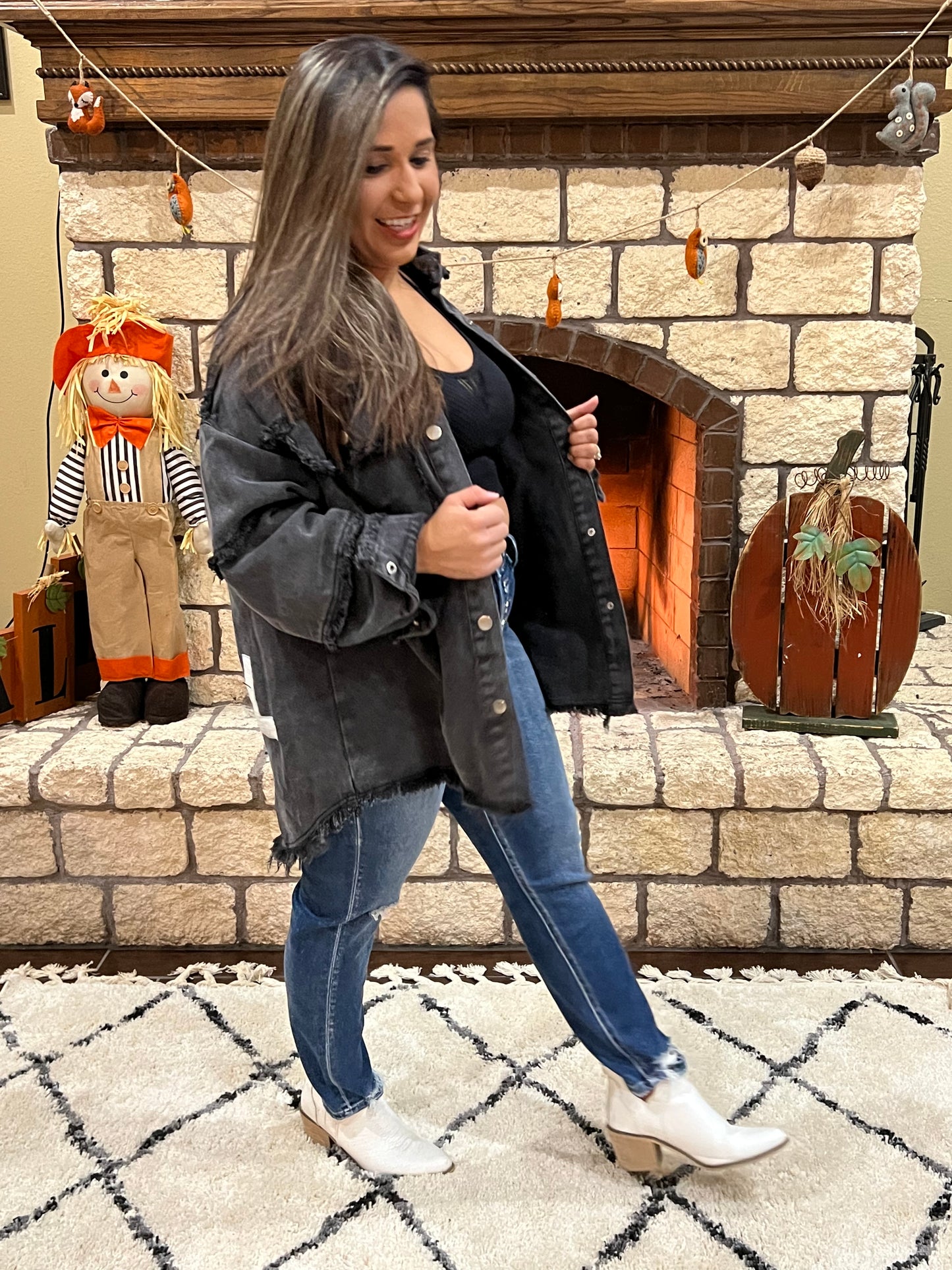 Oversized Rock & Roll Jacket