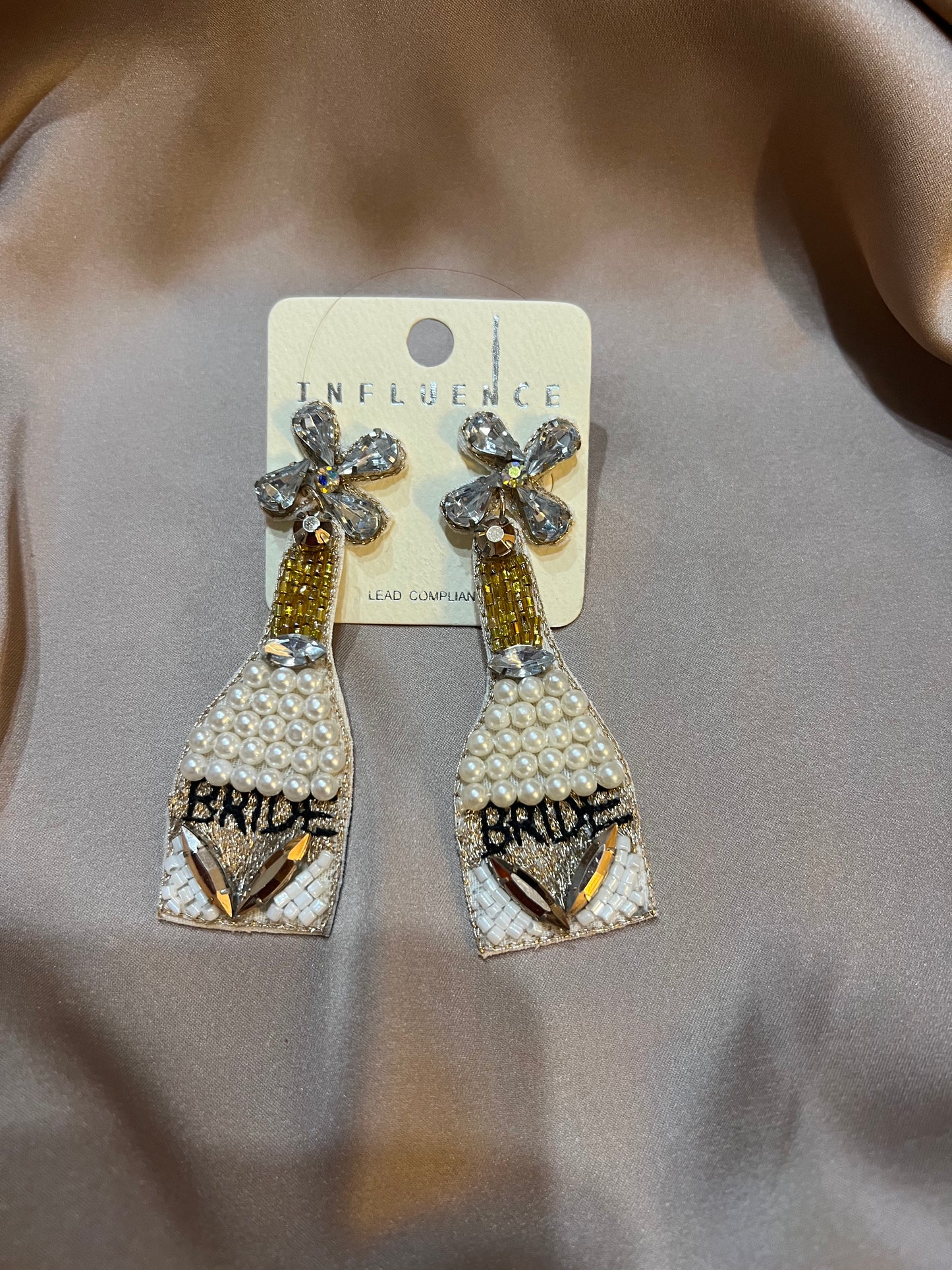 Bride earrings