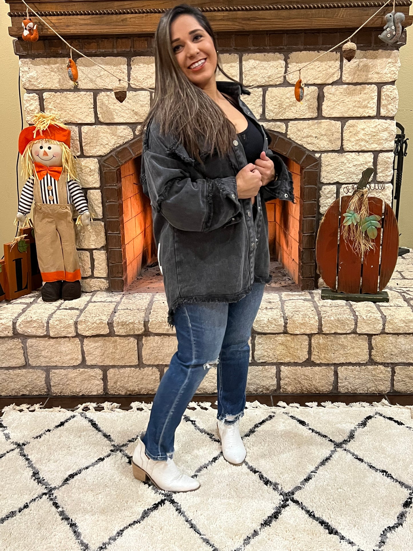 Oversized Rock & Roll Jacket