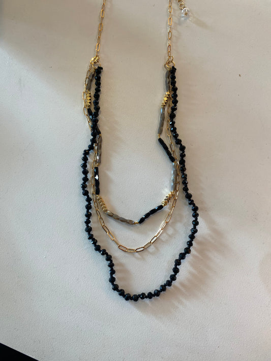 3 link necklace