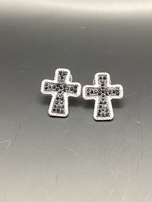 Cross earrings