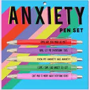 Anxiety Pen Set