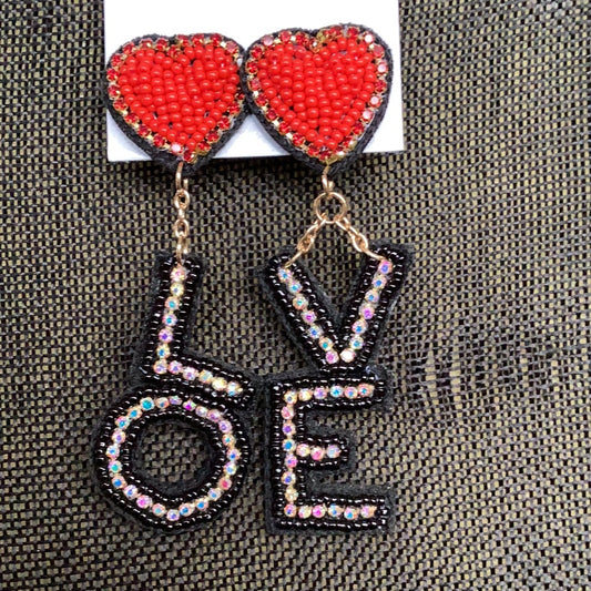 Love earrings