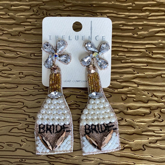 Bride earrings