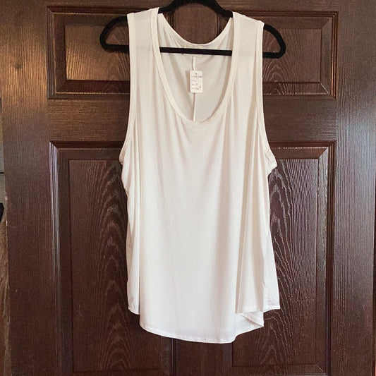 Ivory V-neck shirt