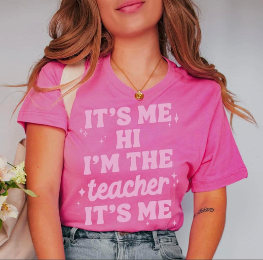 It’s me the teacher