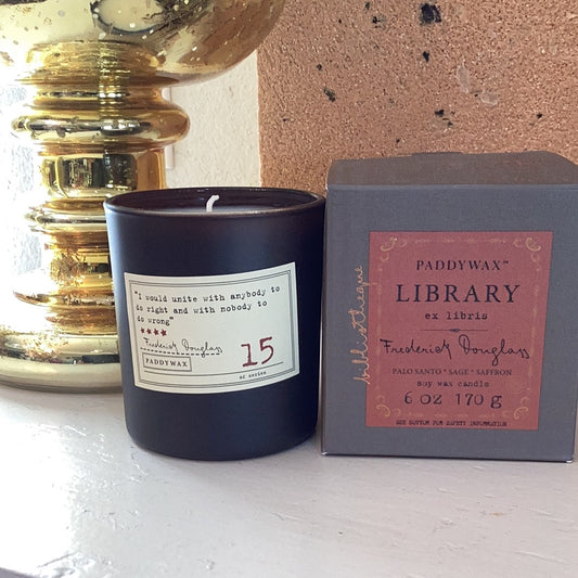 Paddywax 15 Library Palosanto sage