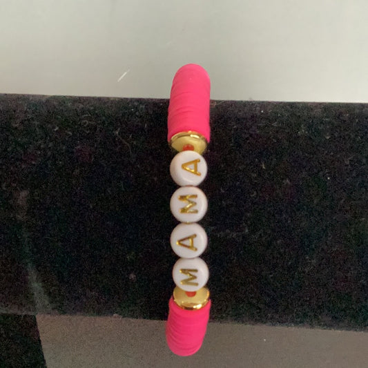 Pink mama bracelet