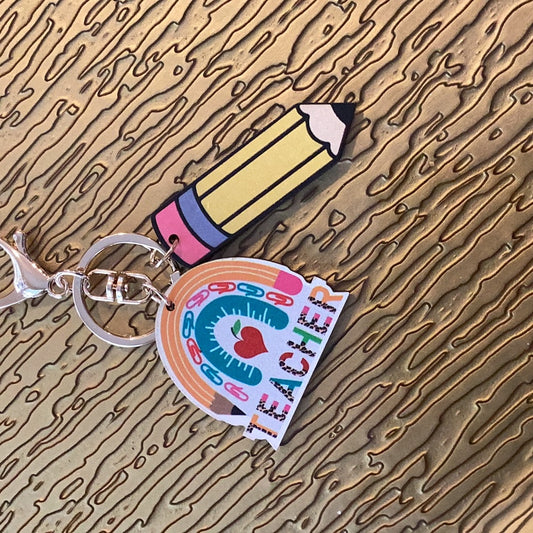 Teacher keychain