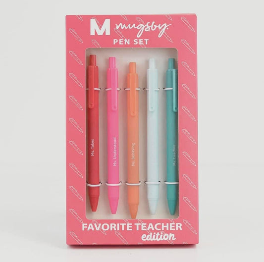 Teacher pens