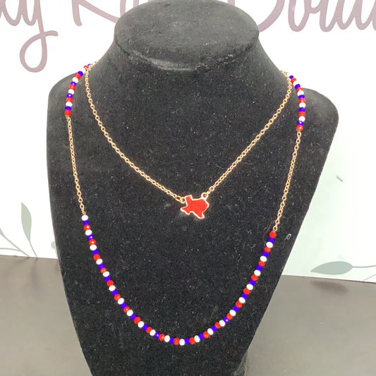 Patriotic necklace