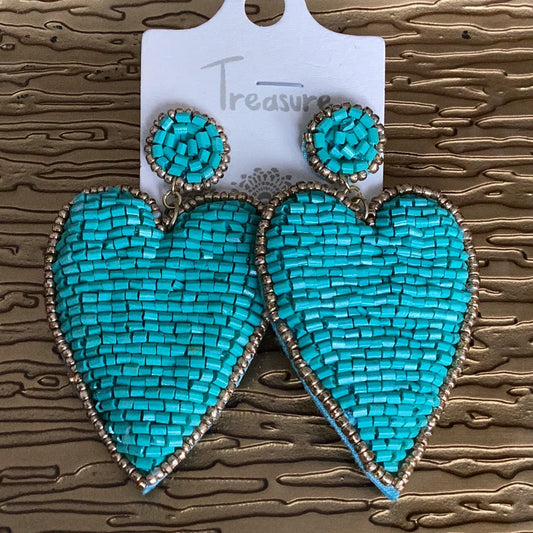 Earrings turquoise