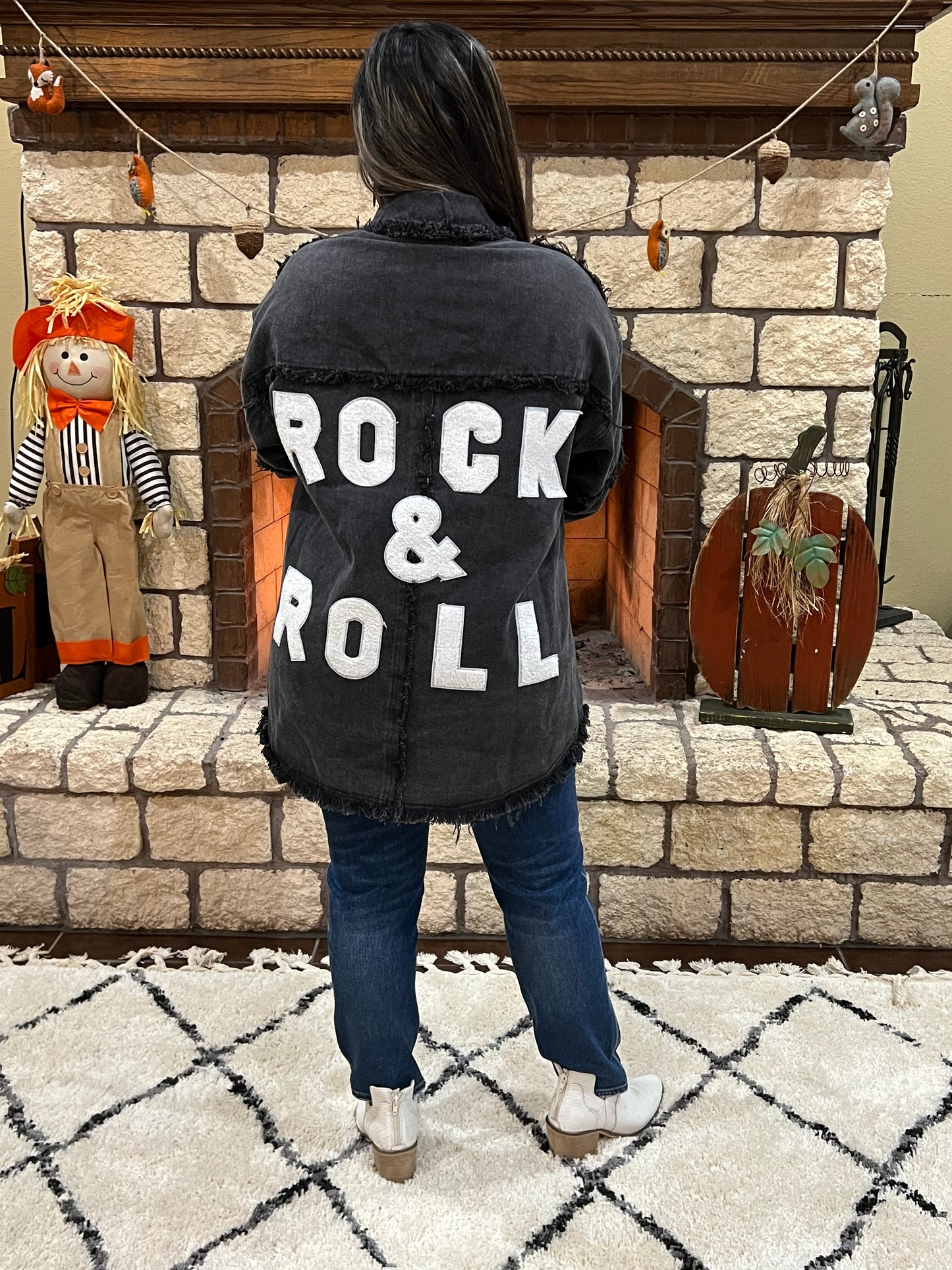 Oversized Rock & Roll Jacket
